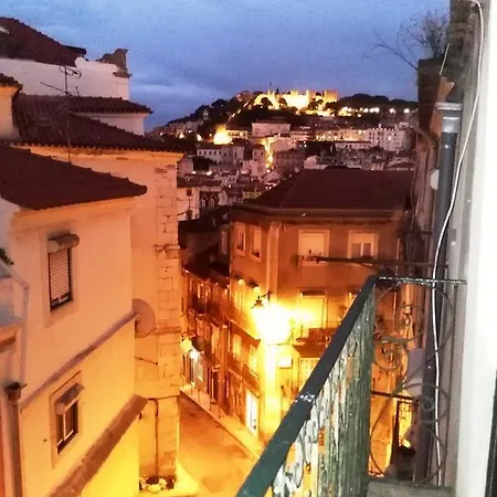 Rossio Castle View Appartement Lissabon